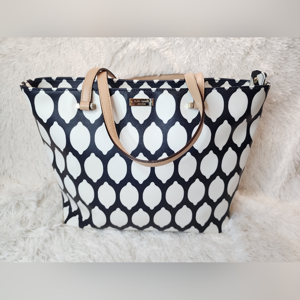 Kate Spade Tote Bag (Lemon Print Design)